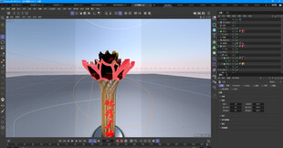 3D模型在軟件中的展示畫面