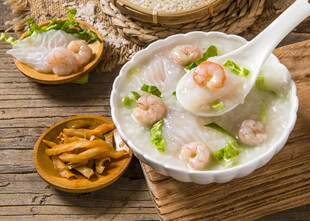 鲜虾粥