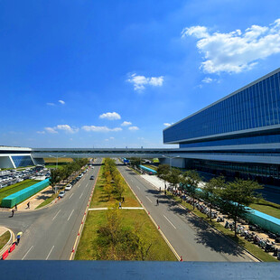 现代园区景观俯瞰