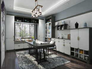 現(xiàn)代簡約風(fēng)餐廳室內(nèi)設(shè)計(jì)