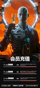 酒吧夜店酒水VIP會員充值日 