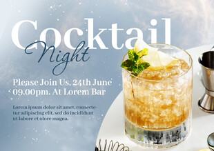 清爽雞尾酒 開啟愜意時光