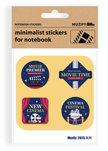 4款入電影元素貼紙