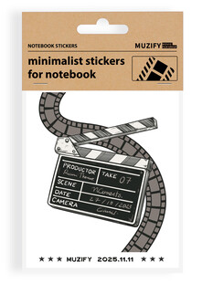 電影場記板 貼紙