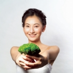 美女蔬菜