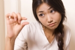 美女做手势