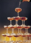香槟酒塔 加酒