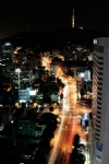 城市道路夜景