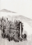 风景水墨画