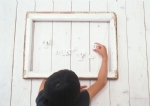 小孩子玩积木
