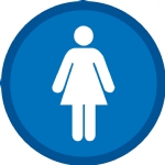 女人标牌
