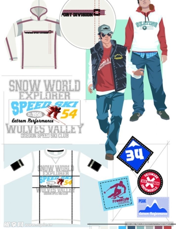 时尚流行服饰图案 | 14/78