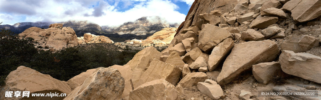 乱石山风光