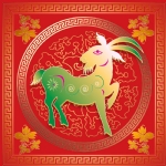 羊年 春节门画
