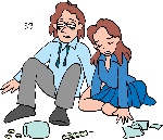 吸毒人物漫画