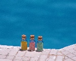 海边瓶子