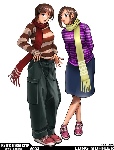 美女卡通