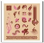 图标花纹