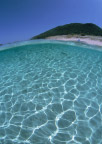 清澈的海水