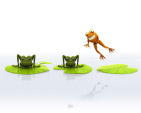 3D青蛙壁纸
