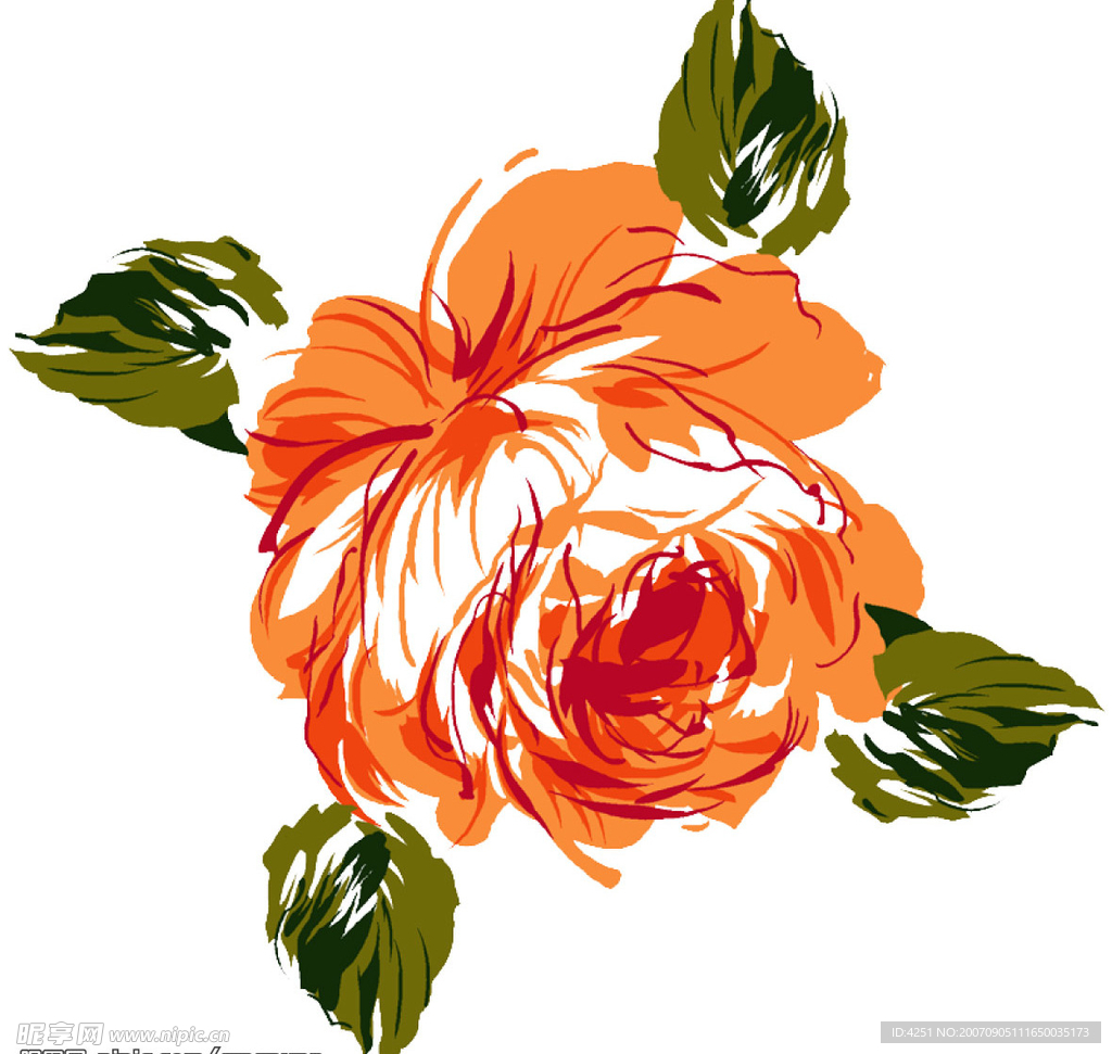 PSD花卉