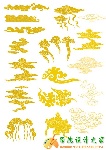 古代云纹（有几个不错的云纹预览图中没有）