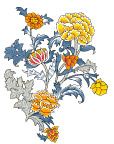 精美韩国花卉PSD素材