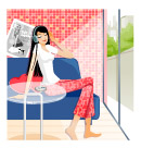 时尚美女