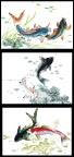 水墨鱼