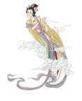嫦娥吹萧