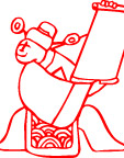 古代人物剪纸