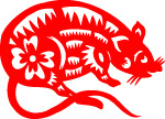 老鼠剪纸