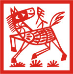 马的剪纸