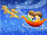 矢量卡娃伊小孩子1