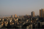 晚霞，在城市