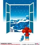 下雪的冬天