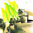 水墨风格之春