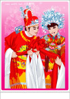 中国传统新婚夫妇18