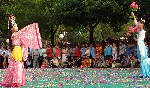 中国宜昌三峡国际旅游节上演浓郁中国风情艺术表演