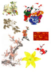 新年素材－花