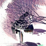 水墨风格——秋
