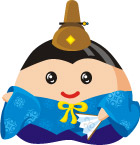 去背的可爱娃娃