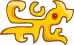彩色矢量花纹