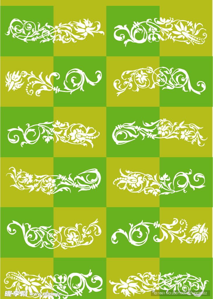 古典花纹