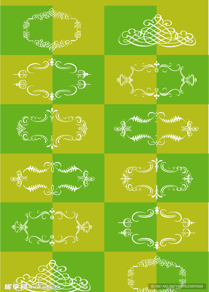 古典花纹