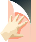 手