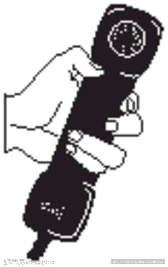 手