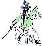 水墨风格之人物