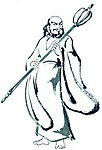 水墨风格之人物
