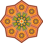新艺术主义风格花纹图案